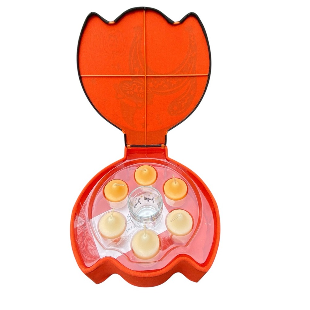 PartyLite Black Halloween Candle Holder